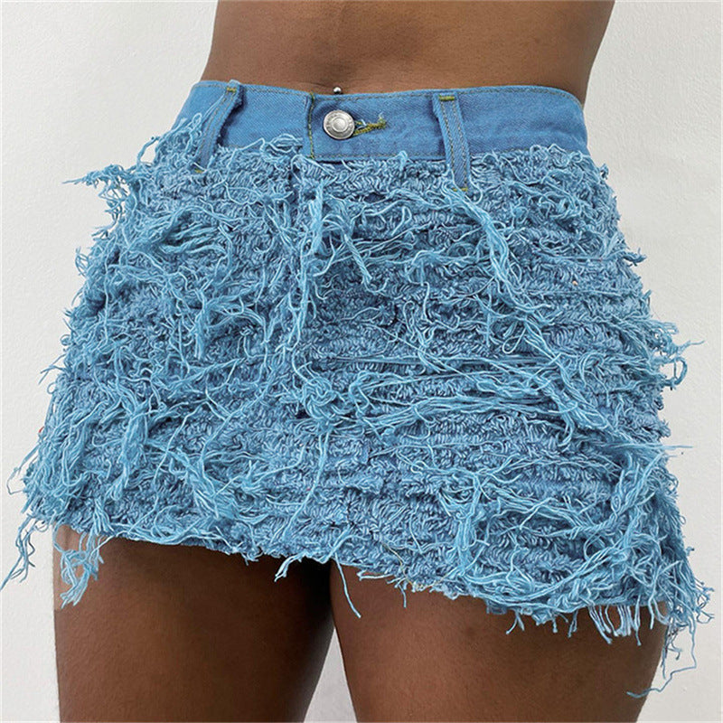 Women's Fashion Street Hip-wrapped Edging